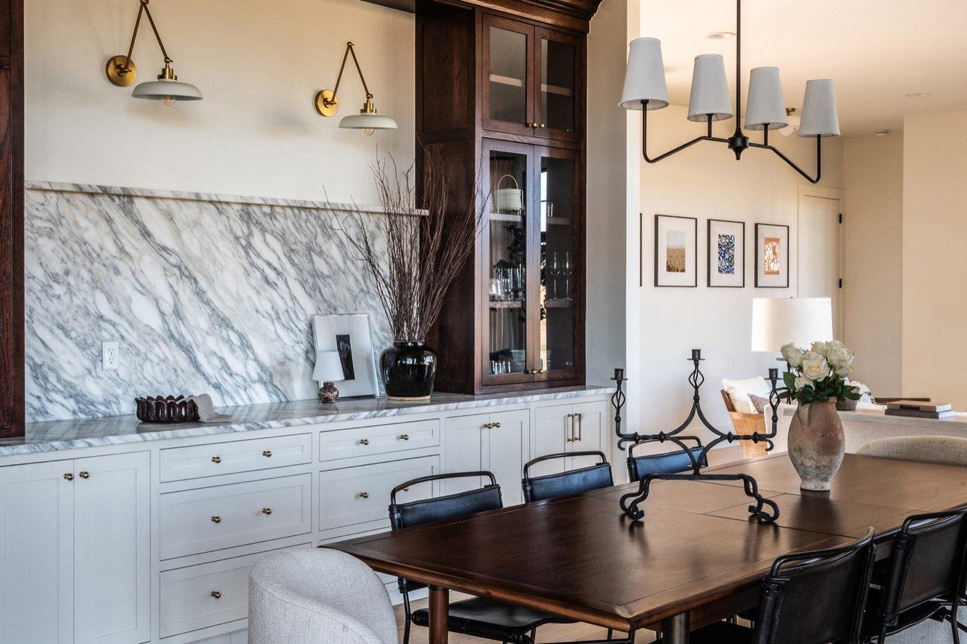 Residential interior designed by Hackett House Studio
